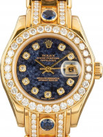 Rolex Lady Datejust Pearlmaster 69298 Sodalite Dial
