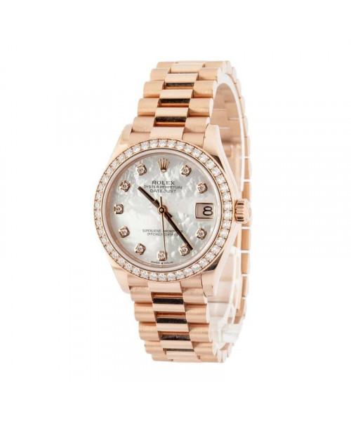 Rolex Datejust 31 Ref 278285 Mother of Pearl Diamond Dial