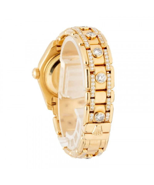 Rolex Lady Datejust Pearlmaster 69298 18k Yellow Gold