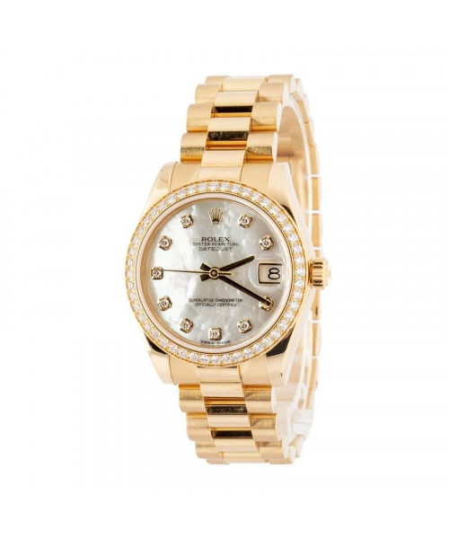 Ladies Rolex Datejust 31 ref 178288 Mother of Pearl Dial