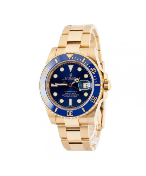 Men's Rolex Submariner Ref 116618 Blue Dial