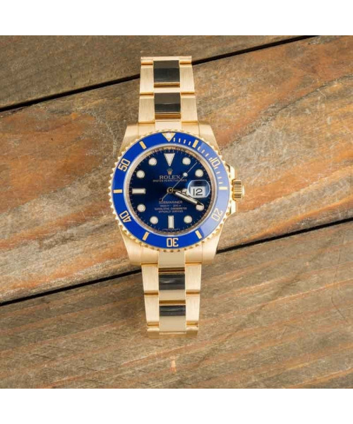 Men's Rolex Submariner Ref 116618 Blue Dial