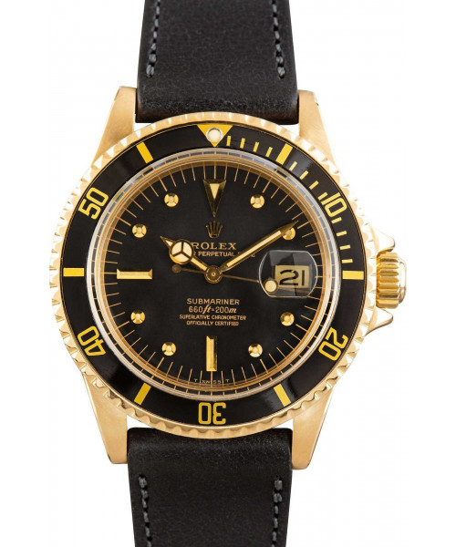 Rolex Submariner Ref 1680 Yellow Gold