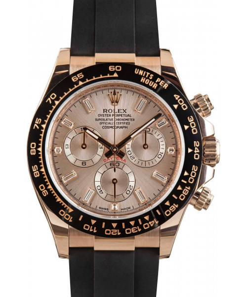 Rolex Daytona 116515 Baguette Diamond Dial