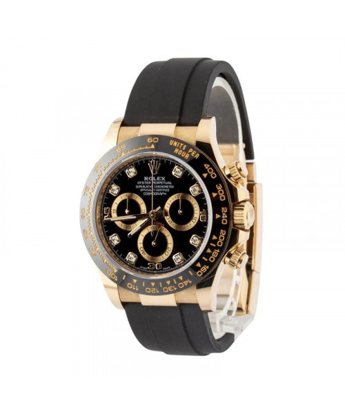 Rolex Daytona Ref 116518 Black Diamond Dial