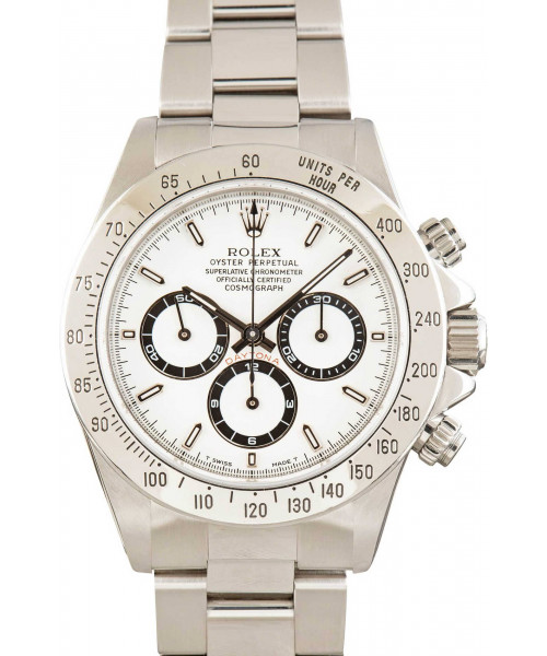 Rolex Daytona 16520 Zenith Movement White Dial