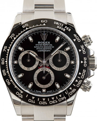 Rolex Daytona Ref 116500 Black Dial