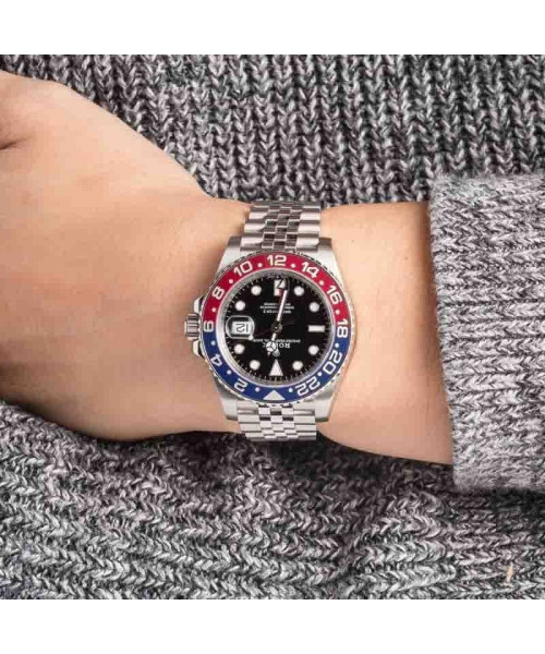 Pepsi Rolex GMT-Master II ref 126710BLRO Jubilee Bracelet