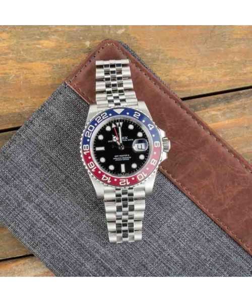 Pepsi Rolex GMT-Master II ref 126710BLRO Jubilee Bracelet