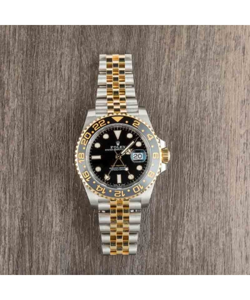 Two Tone Rolex GMT-Master II Zombie 126713GRNR