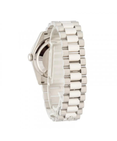 Rolex Day-Date 36 Platinum 118346 Diamond Dial & Bezel