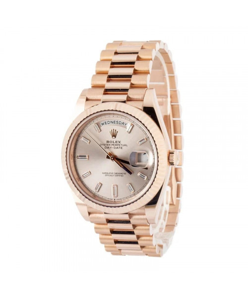 Rolex Day-Date 40 Ref 228235 Sundust Diamond Dial