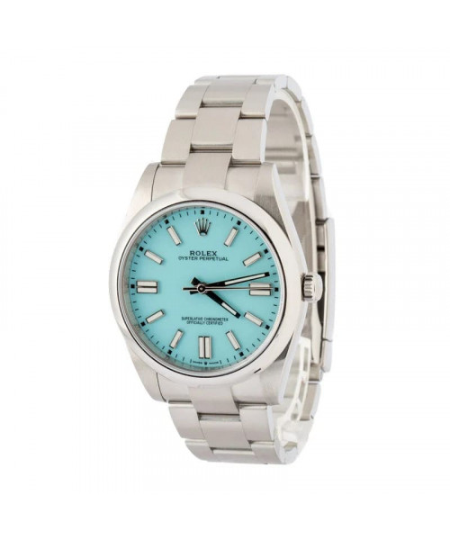 Rolex Oyster Perpetual Ref 124300 Turquoise Blue