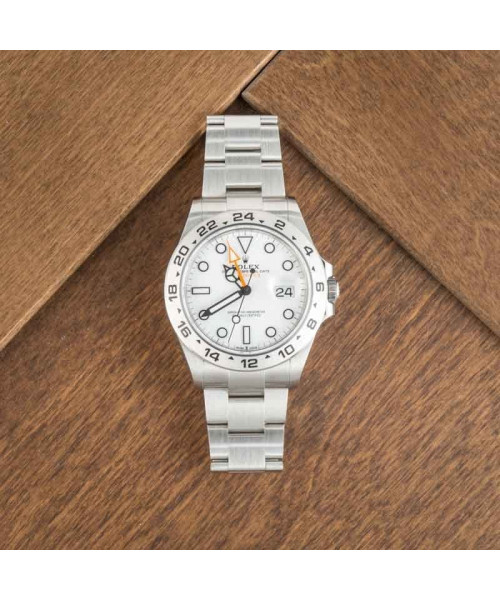 Rolex Explorer II 226570 White Polar Dial