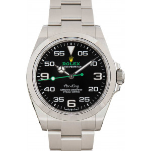 Rolex Air-King Ref 126900 Black Dial