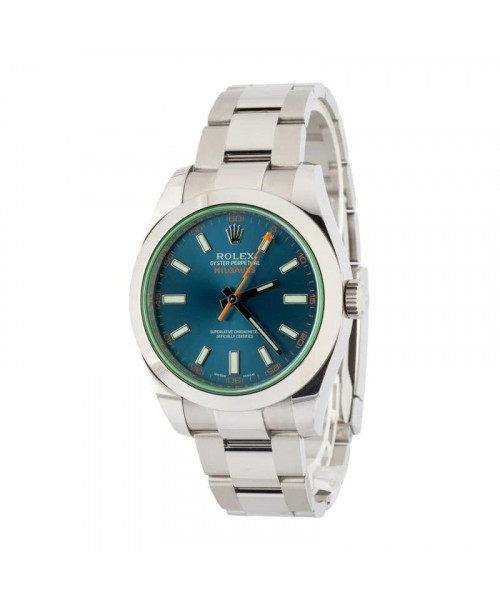 Rolex Milgauss Stainless Steel 116400GV Blue Dial