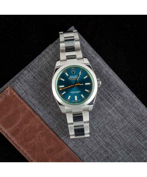 Rolex Milgauss Stainless Steel 116400GV Blue Dial