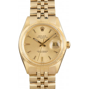 Rolex Date Ref 1503 Champagne Dial