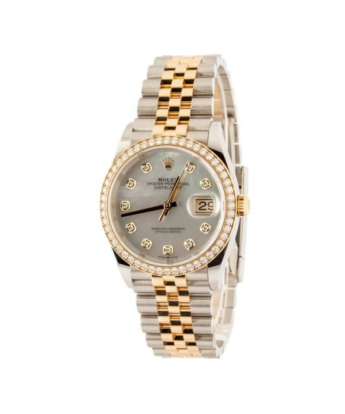 Rolex Datejust 36 Ref 126283 Mother Of Pearl Dial