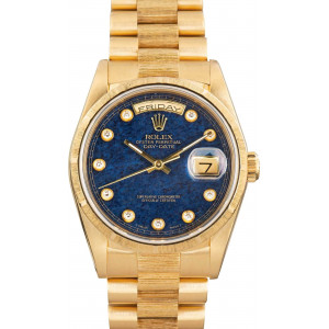 Rolex Day-Date 18248 Aventurine Pinball Diamond Dial