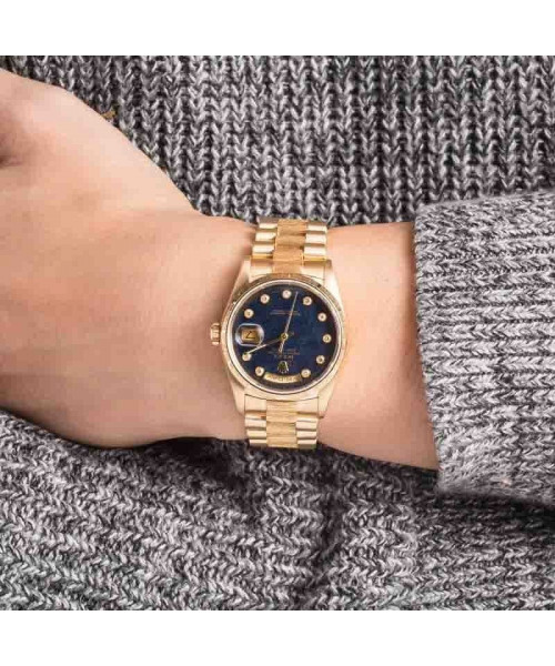 Rolex Day-Date 18248 Aventurine Pinball Diamond Dial