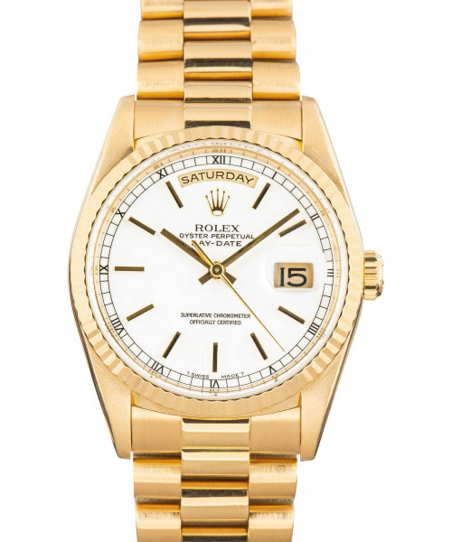 Rolex Presidential Day-Date 18238 White Dial