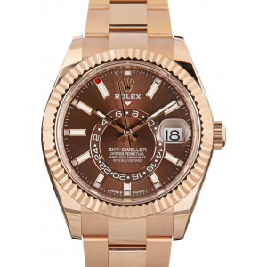 Rolex Sky-Dweller Ref 336935 Chocolate Dial
