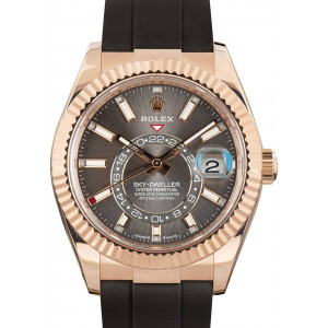 Men's Rolex Sky-Dweller ref 336235 Slate Dial