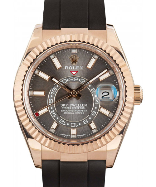 Men's Rolex Sky-Dweller ref 336235 Slate Dial