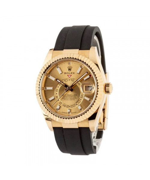 Rolex Sky-Dweller Ref 336238 Champagne Dial