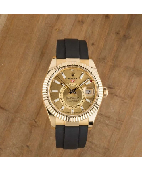 Rolex Sky-Dweller Ref 336238 Champagne Dial