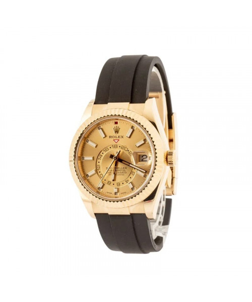 Rolex Sky-Dweller Ref 326238 Champagne Dial