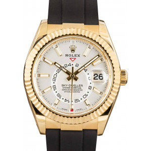 Rolex Sky-Dweller Ref 326238 White Dial