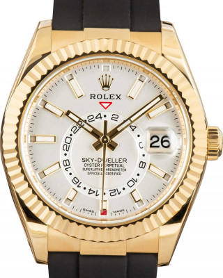 Rolex Sky-Dweller Ref 326238 White Dial
