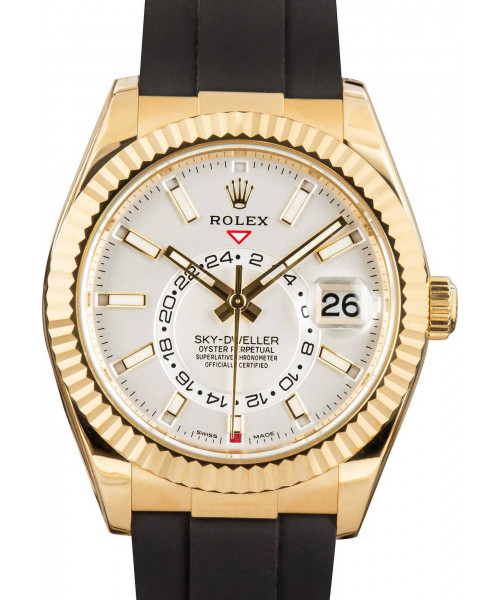 Rolex Sky-Dweller Ref 326238 White Dial