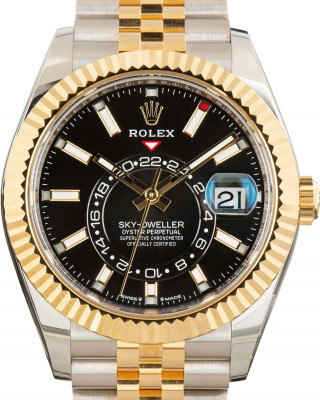 Men's Rolex Sky-Dweller Ref 336933 Black Dial