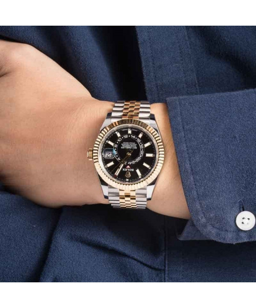 Men's Rolex Sky-Dweller Ref 336933 Black Dial