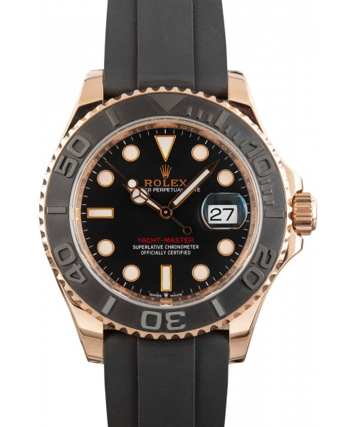 Rolex Yacht-Master Ref 126655 18k Everose Gold