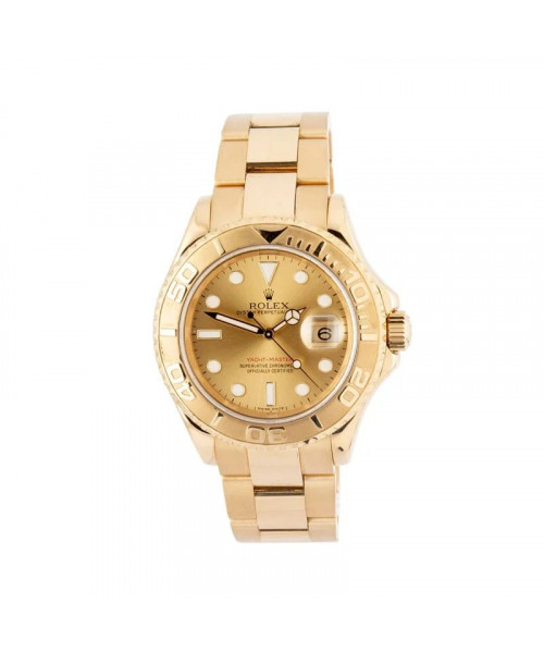 Rolex Yacht-Master 40 Yellow Gold 16628 Champagne Dial
