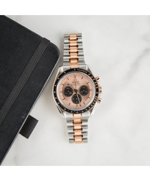 Omega Speedmaster Stainless Steel & Sedna Gold
