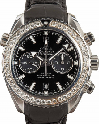 Omega Seamaster Planet Ocean 600M Steel on Leather