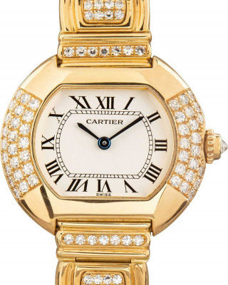 Cartier Ellipse WB6006EE Yellow Gold