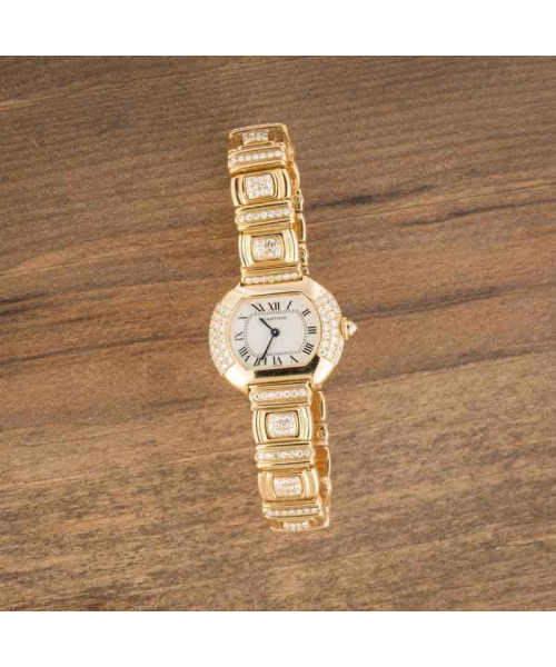 Cartier Ellipse WB6006EE Yellow Gold