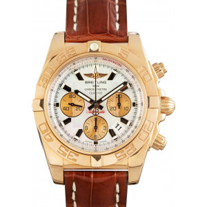 Breitling Chronomat 44 Ref HB0110 Rose Gold