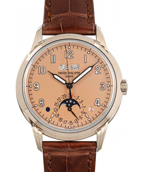 Patek Philippe White Gold Grand Complications Rose Gilt Opaline Dial