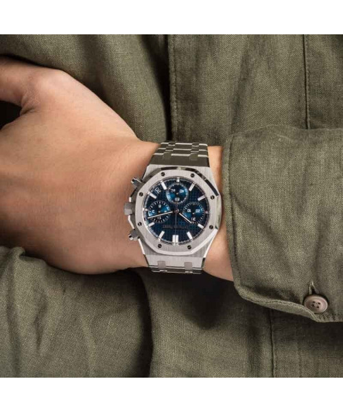 Audemars Piguet Royal Oak Bleu Nuit Nuage 50 Dial