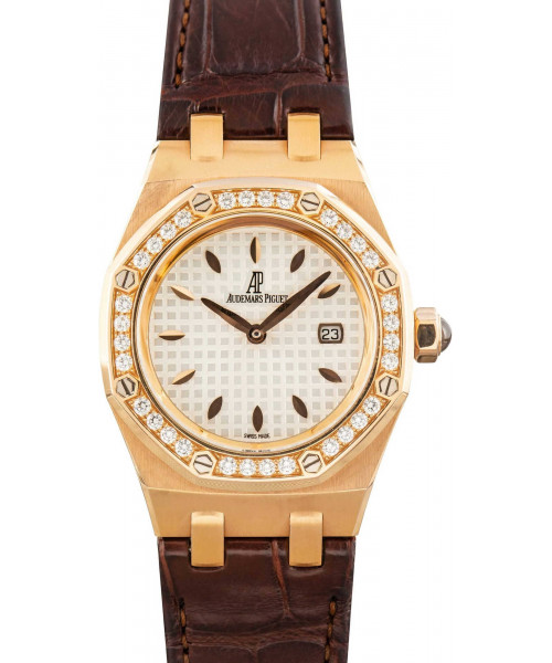 Ladies Audemars Piguet Royal Oak Diamond Bezel