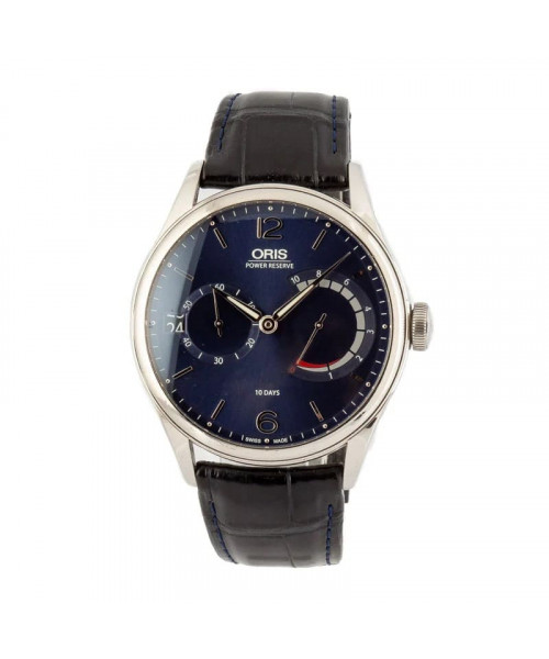 Oris Artelier Calibre 111 Blue Dial & Leather Strap