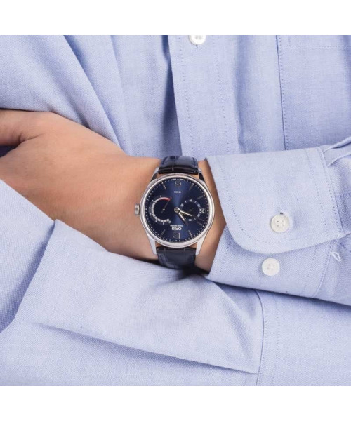 Oris Artelier Calibre 111 Blue Dial & Leather Strap